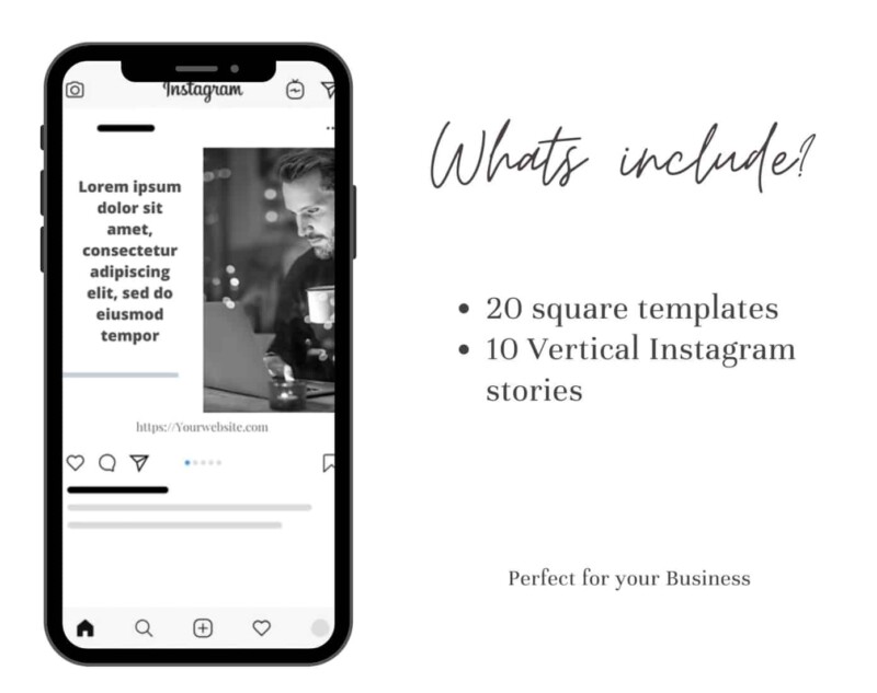 Business Canva Instagram Template