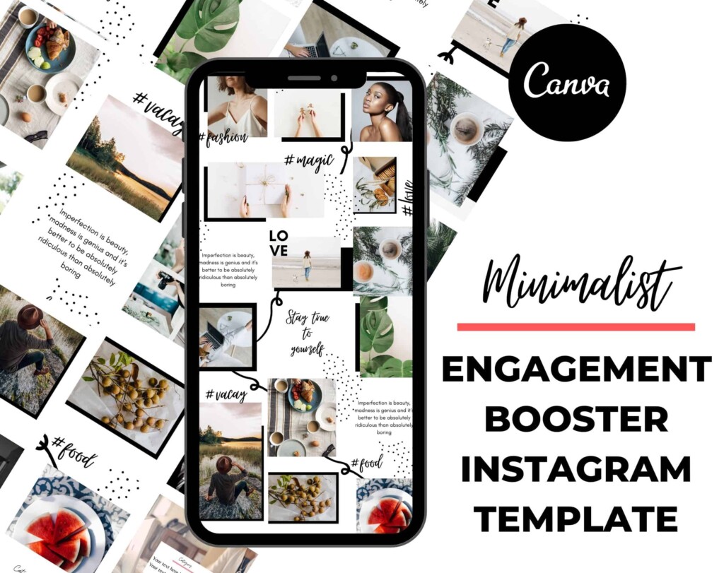 Minimalist Instagram Puzzle Template | Atelier Lemontrend